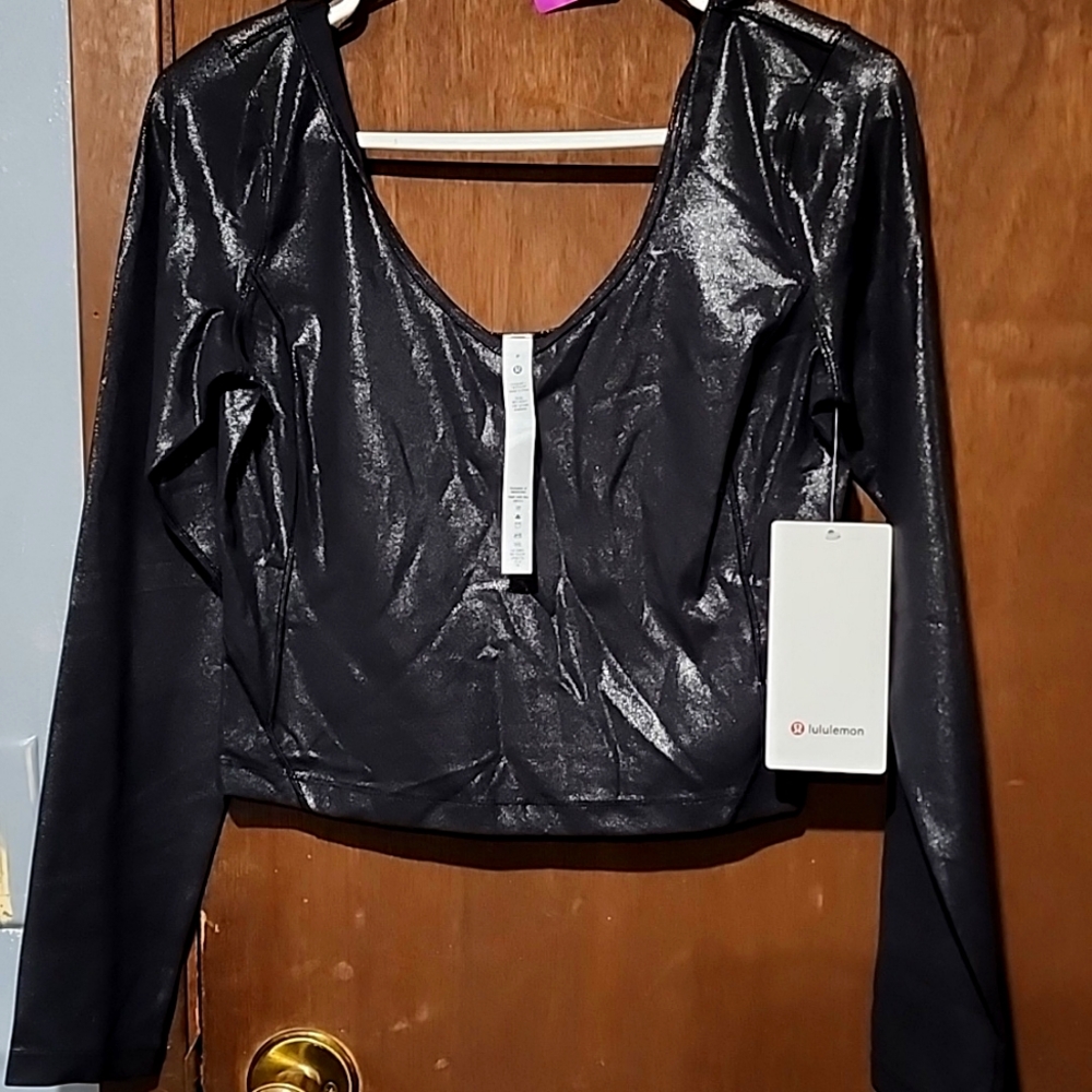Lululemon align long sleeve shine top